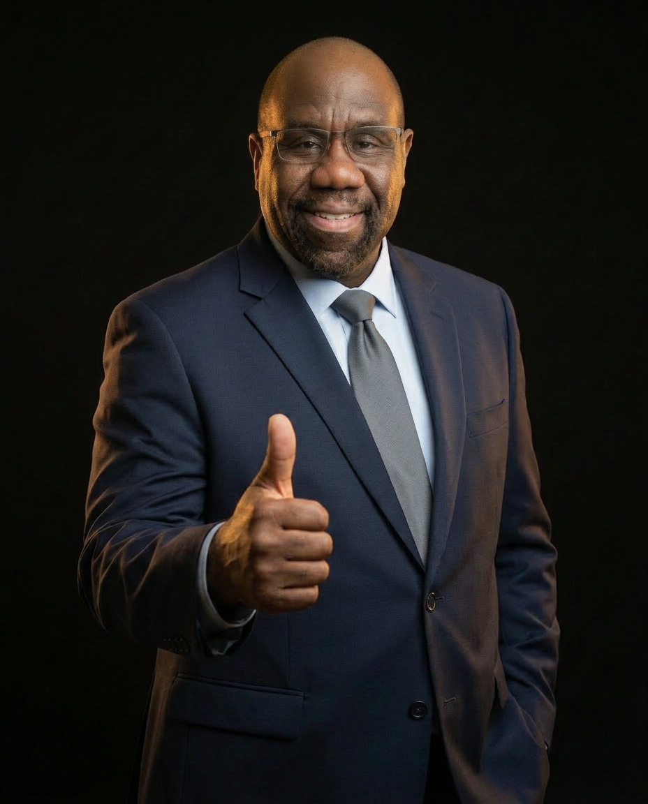 Tymone giving thumbs up — you got this